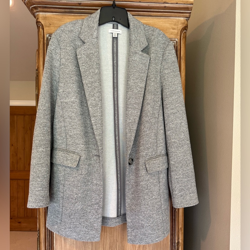 Topshop Knit Blazer size 4